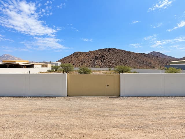 Industrial Land for Sale in Al Hail Industrial Area – Fujairah