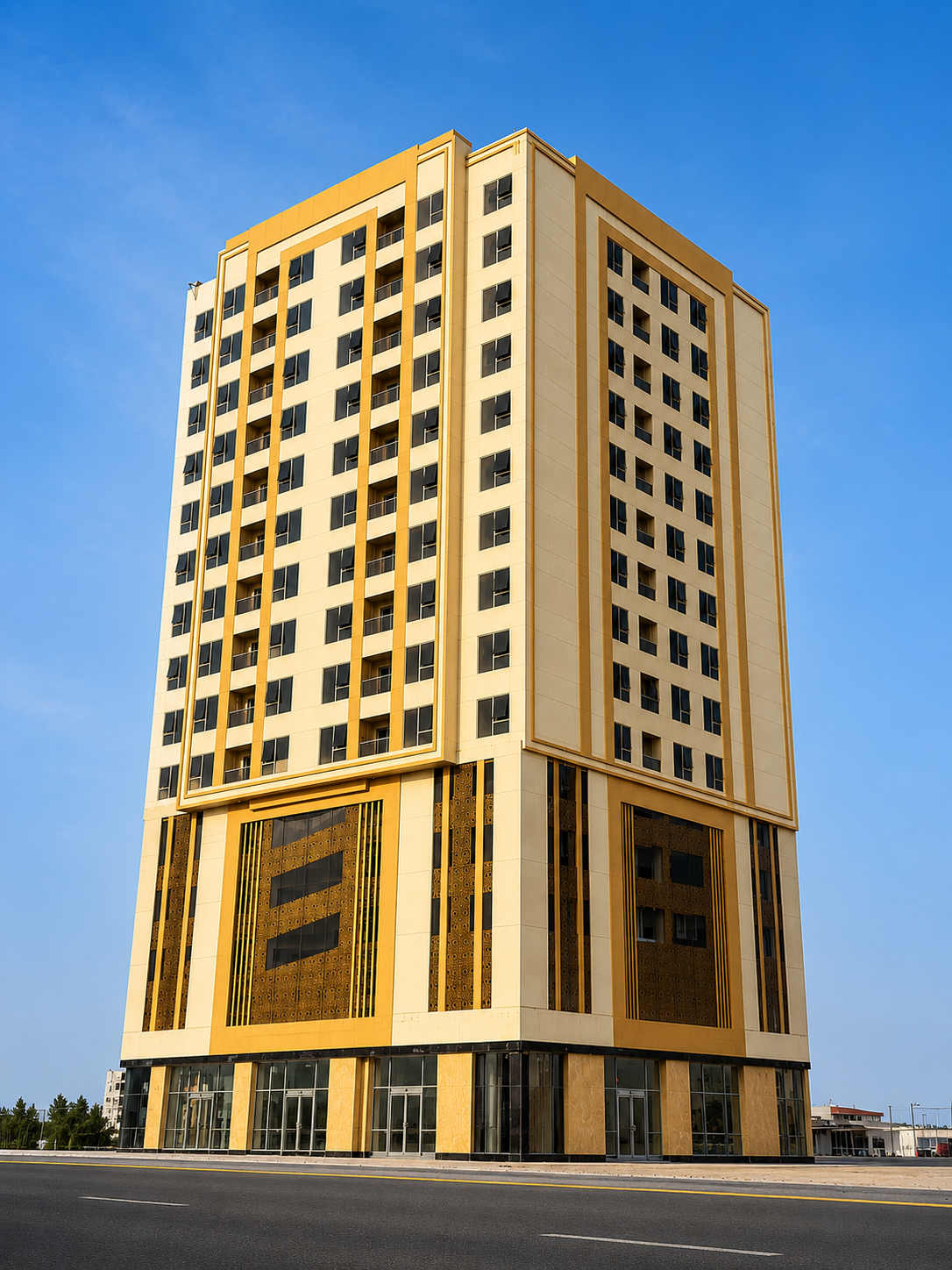 For Rent | Brand-New Luxury Apartment with View on Main Road -Skamkam – Fujairah
